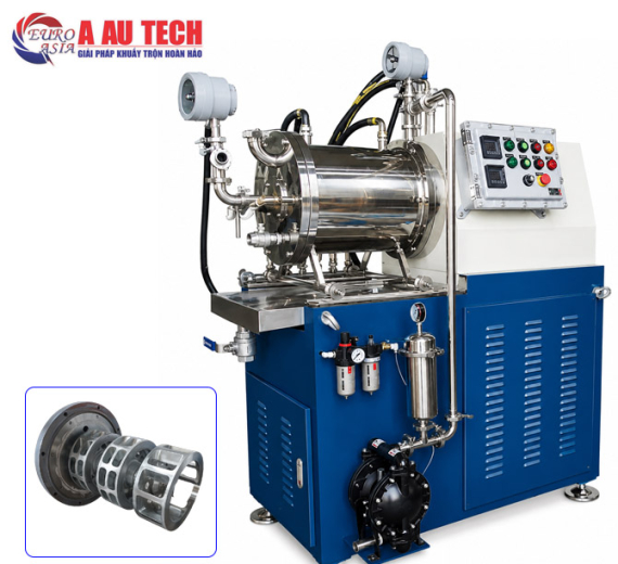 Máy nghiền ngang Turbo (Turbo type bead mill)