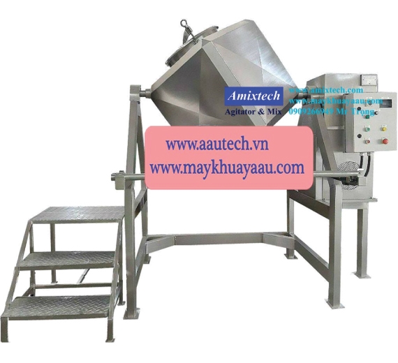 Máy Trộn Bột 300Kg Lập Phương