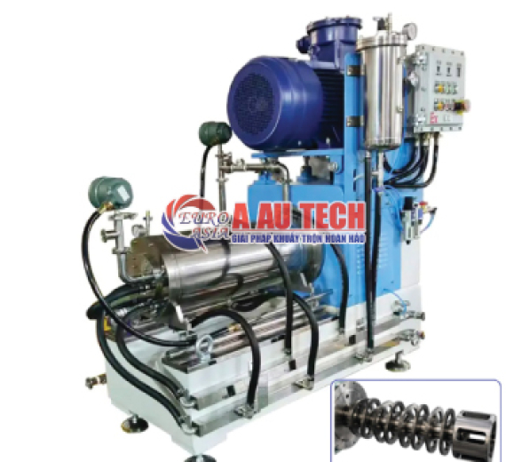 Máy Nghiền Ngang Đĩa (Disc Type Bead Mill)