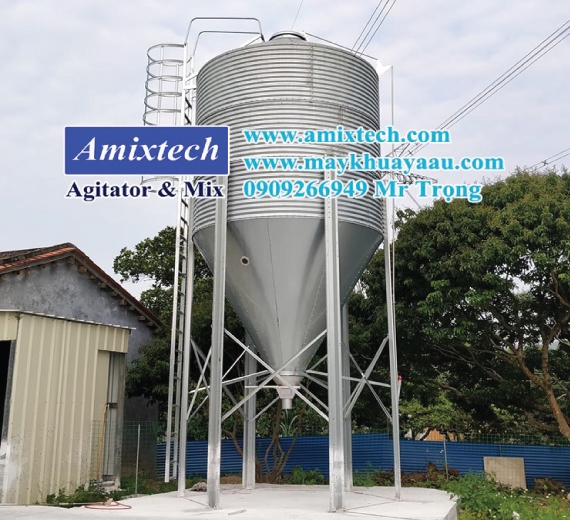 Silo Chứa Thức Ăn Cám