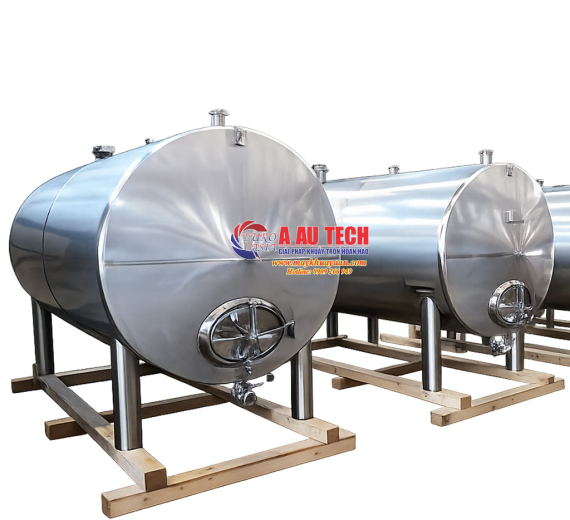 Bồn Chứa Thực Phẩm Nằm Ngang