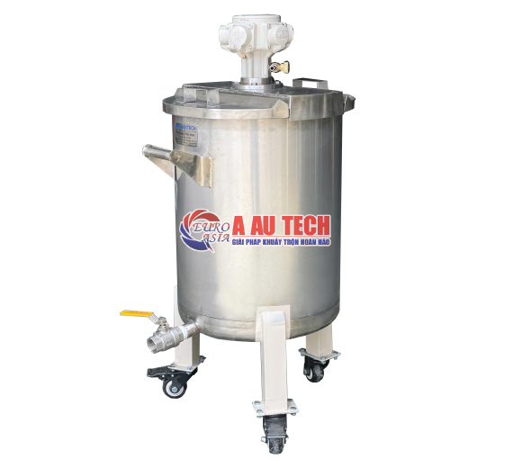 Thùng Khuấy Keo Khí Nén