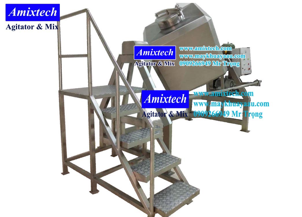 Máy trộn lập phương 500kg