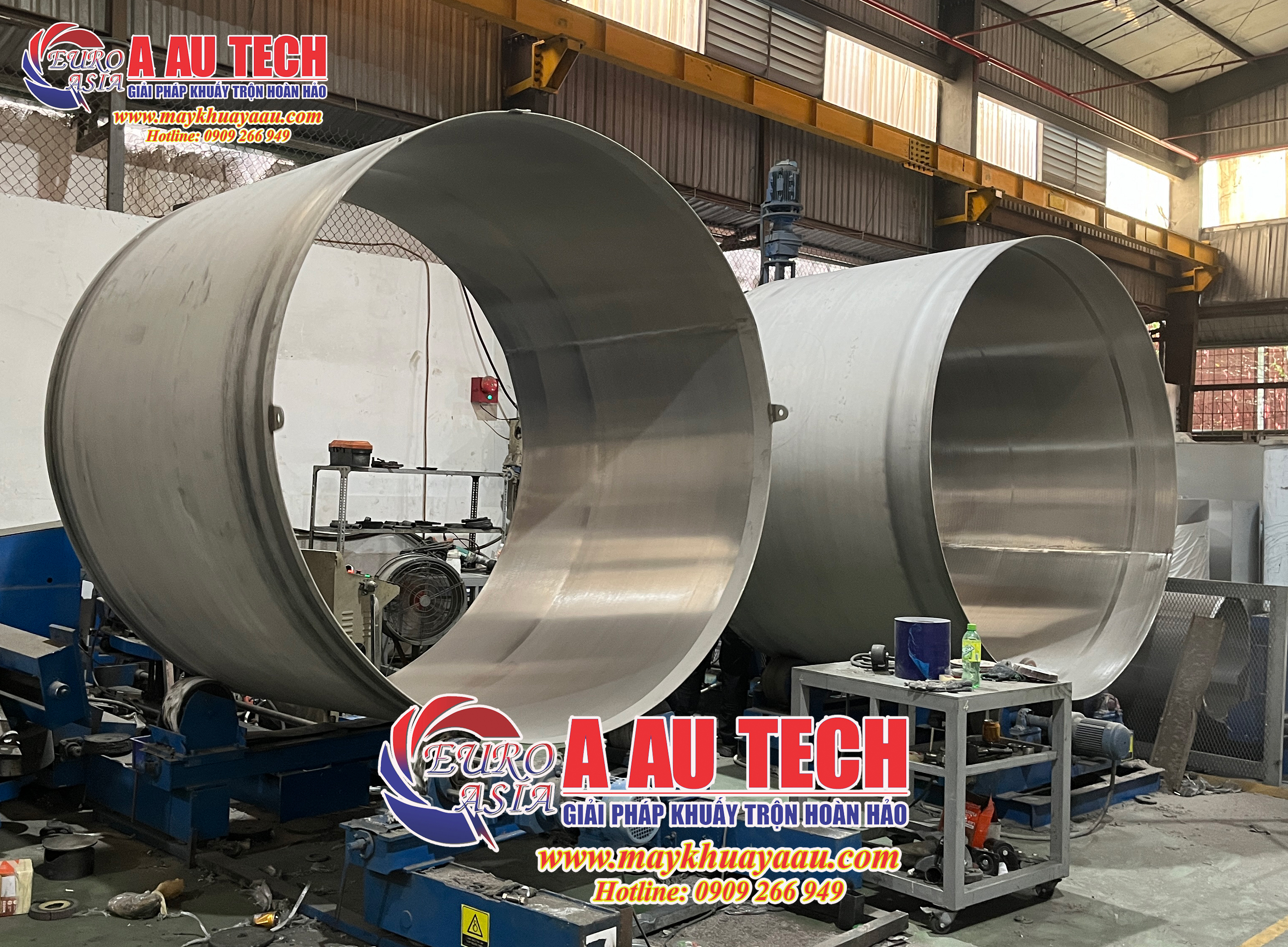 Gia công bồn tại Á Âu