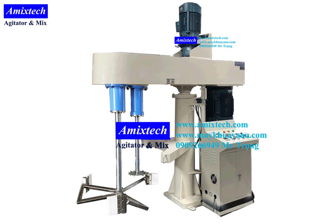 Máy khuấy trộn 2 trục