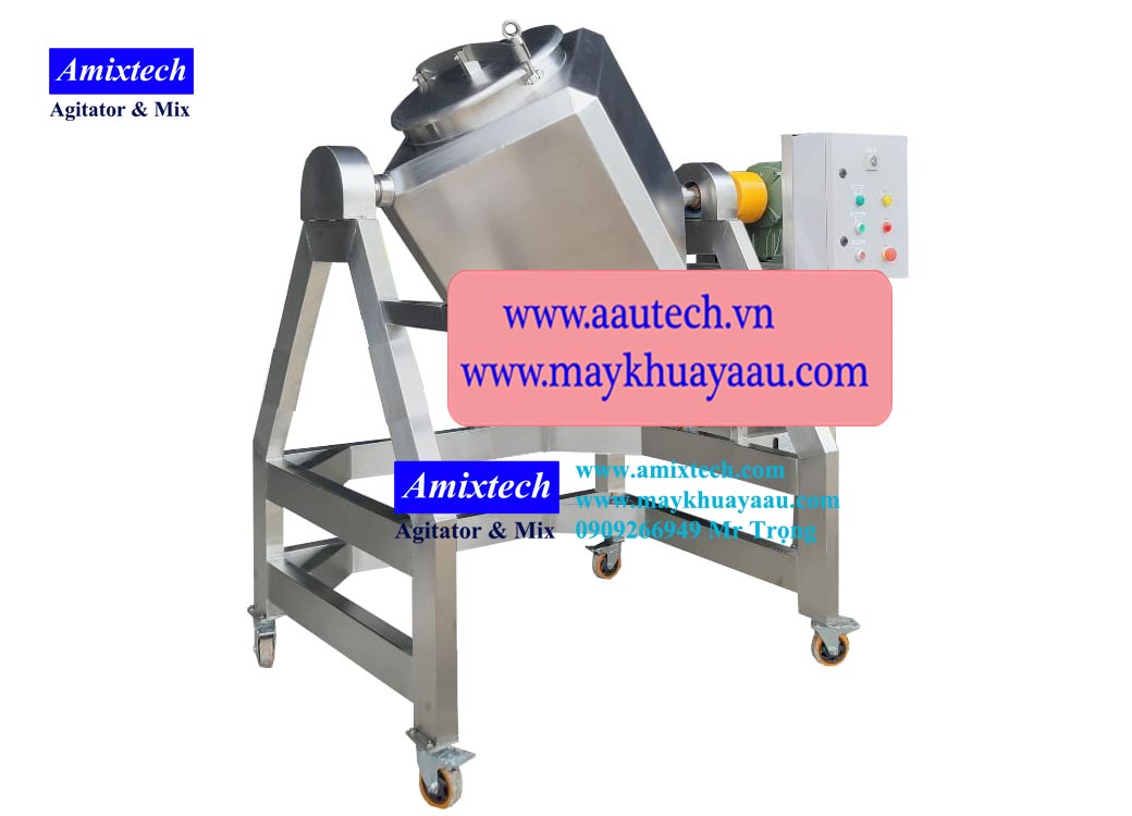 Máy trộn lập phương 100kg