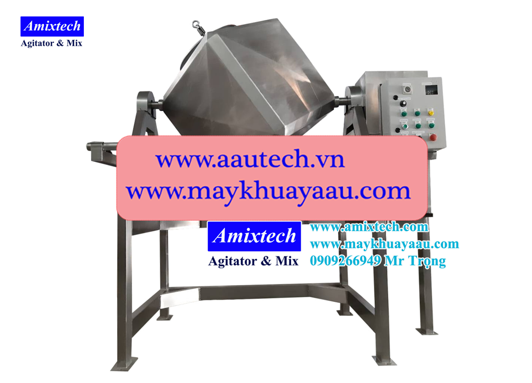 Máy trộn lập phương 100kg