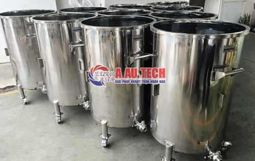 Bồn chứa 300 lít đánh bóng