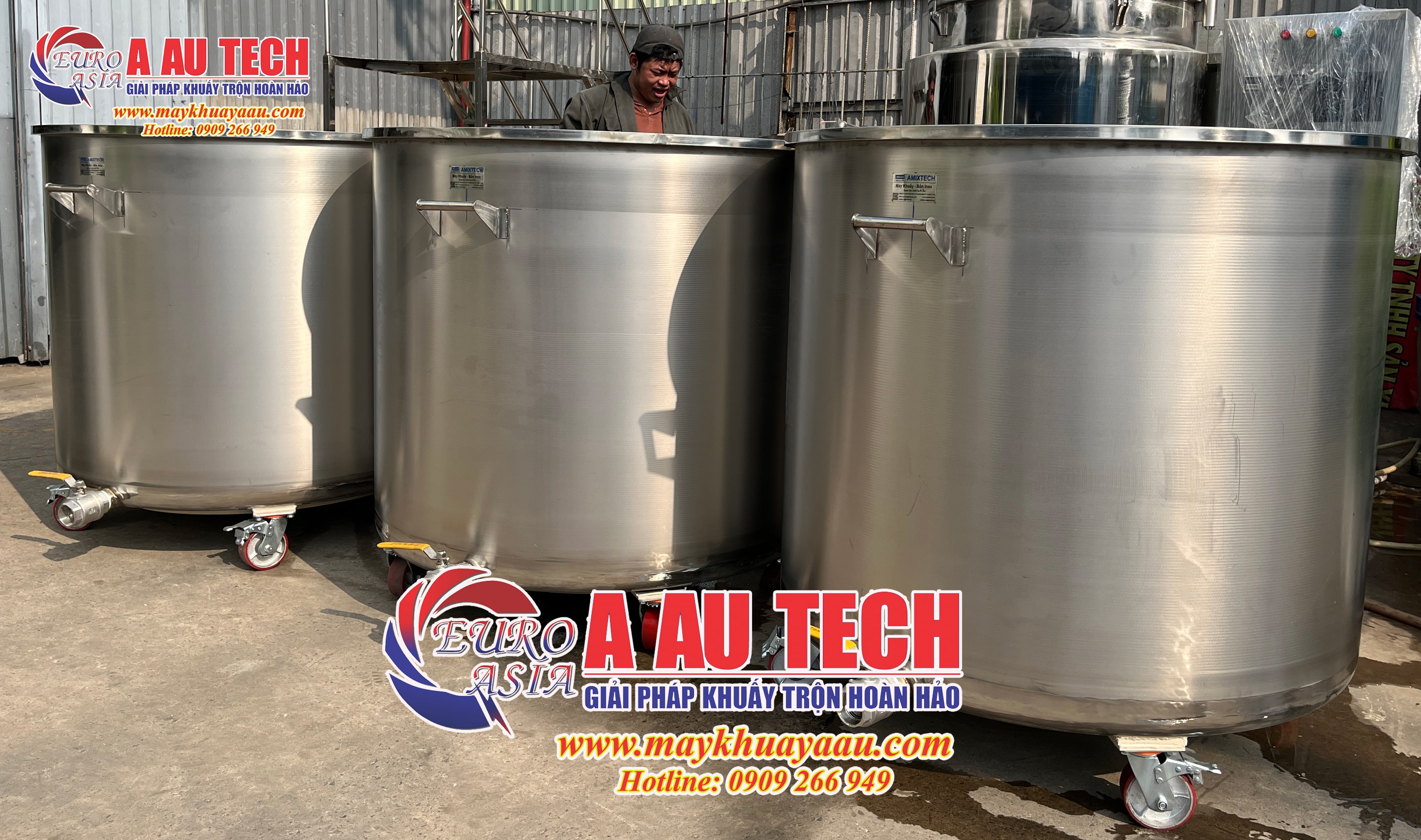 Bồn chứa liệu inox