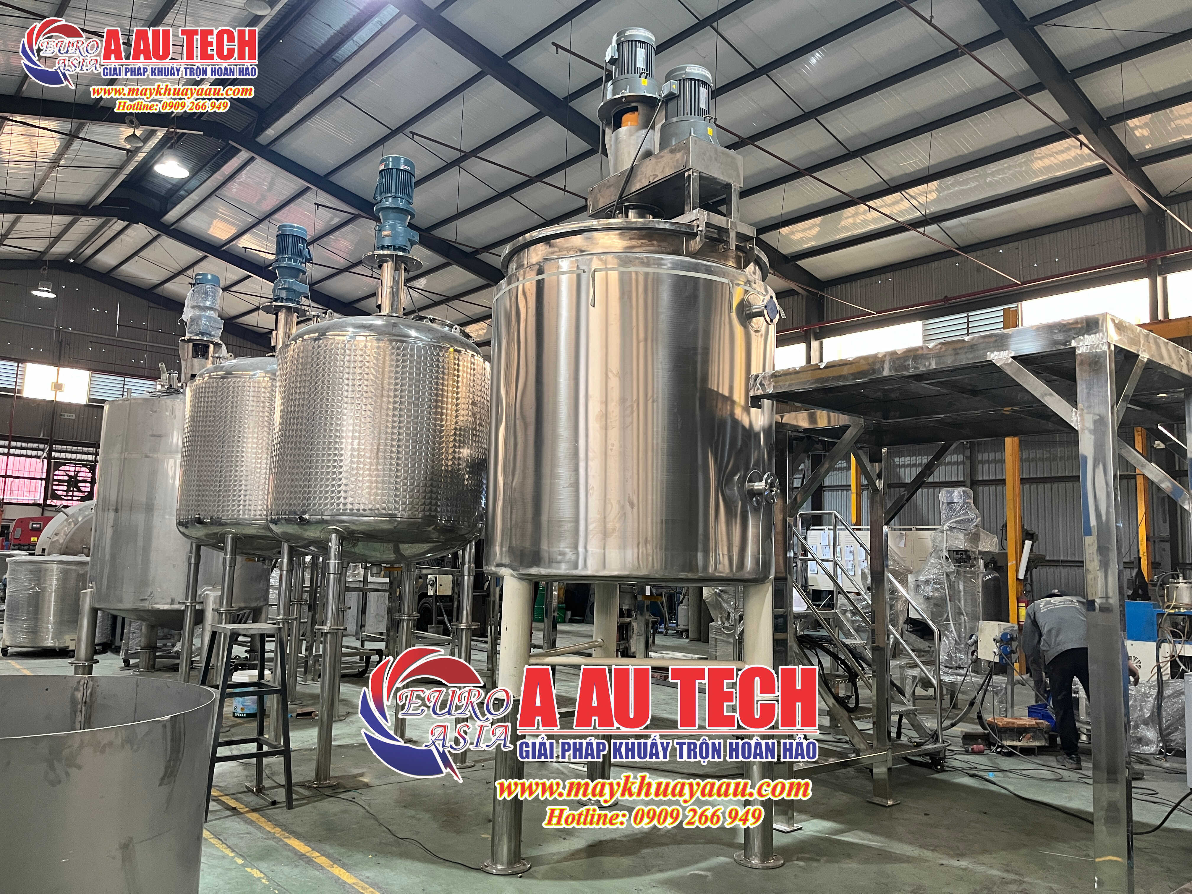 Bồn khuấy công nghiệp