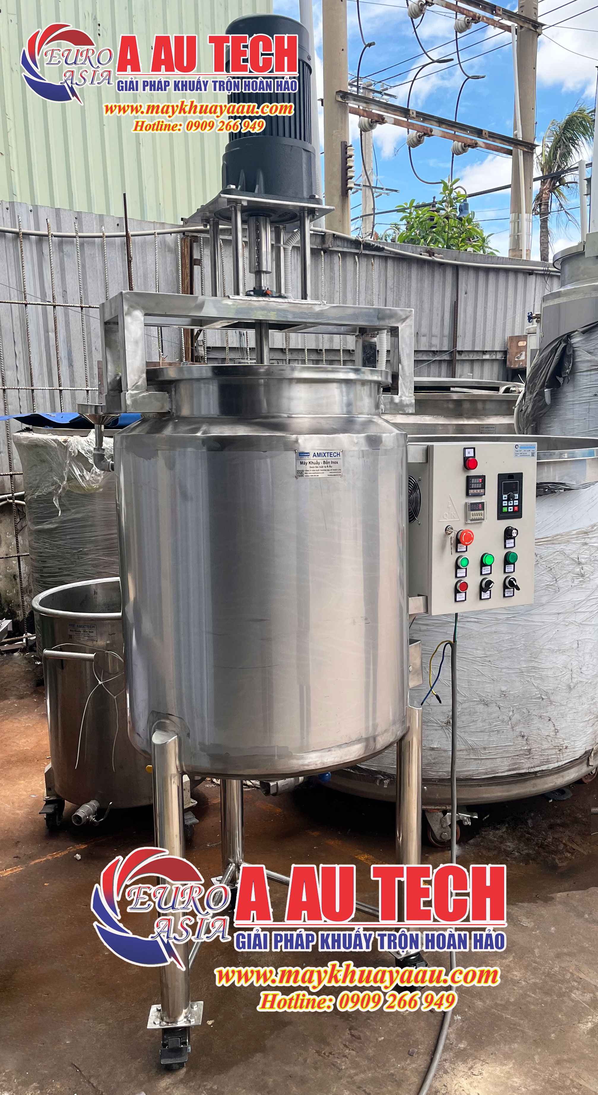 Bồn khuấy gia nhiệt