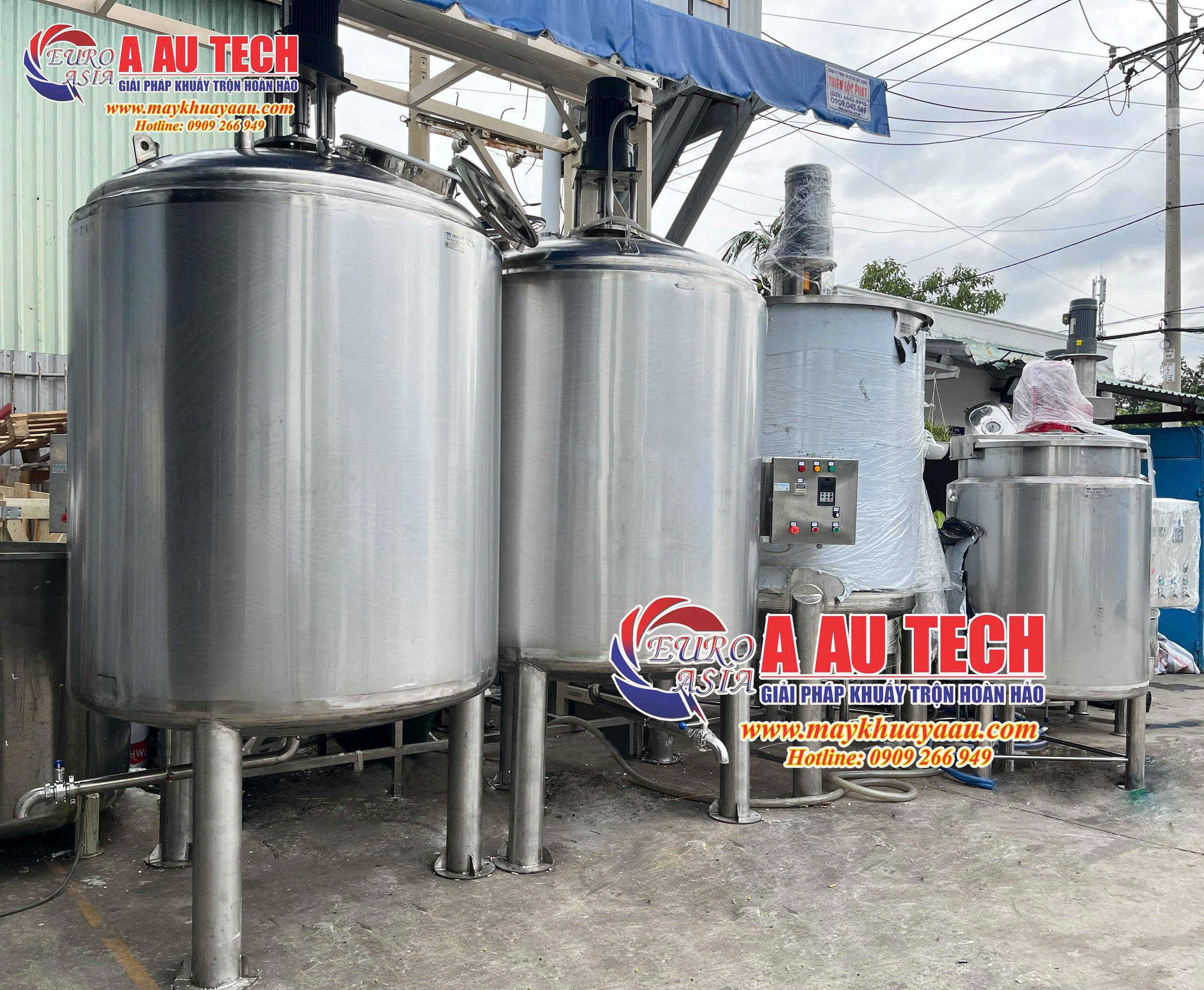 Bồn khuấy 2000L