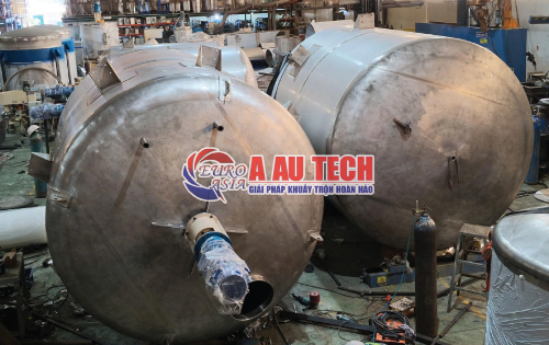 Bồn khuấy hóa chất 20 khối