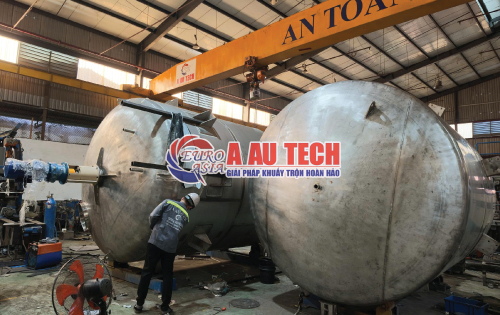 Bồn khuấy hóa chất 20 khối