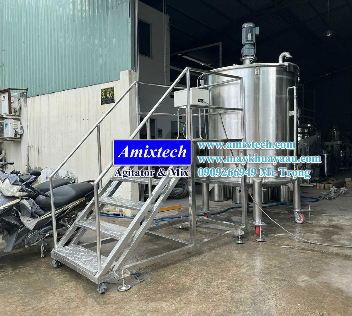 Bồn khuấy 1000 lít