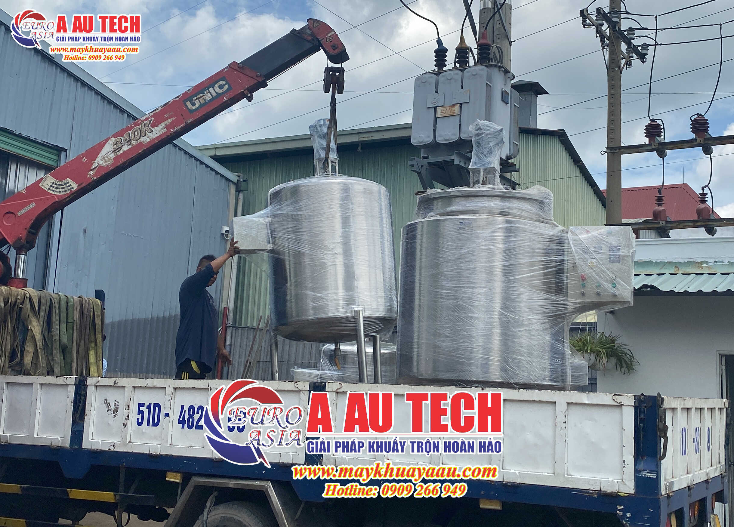 Bồn khuấy gia nhiệt thực phẩm