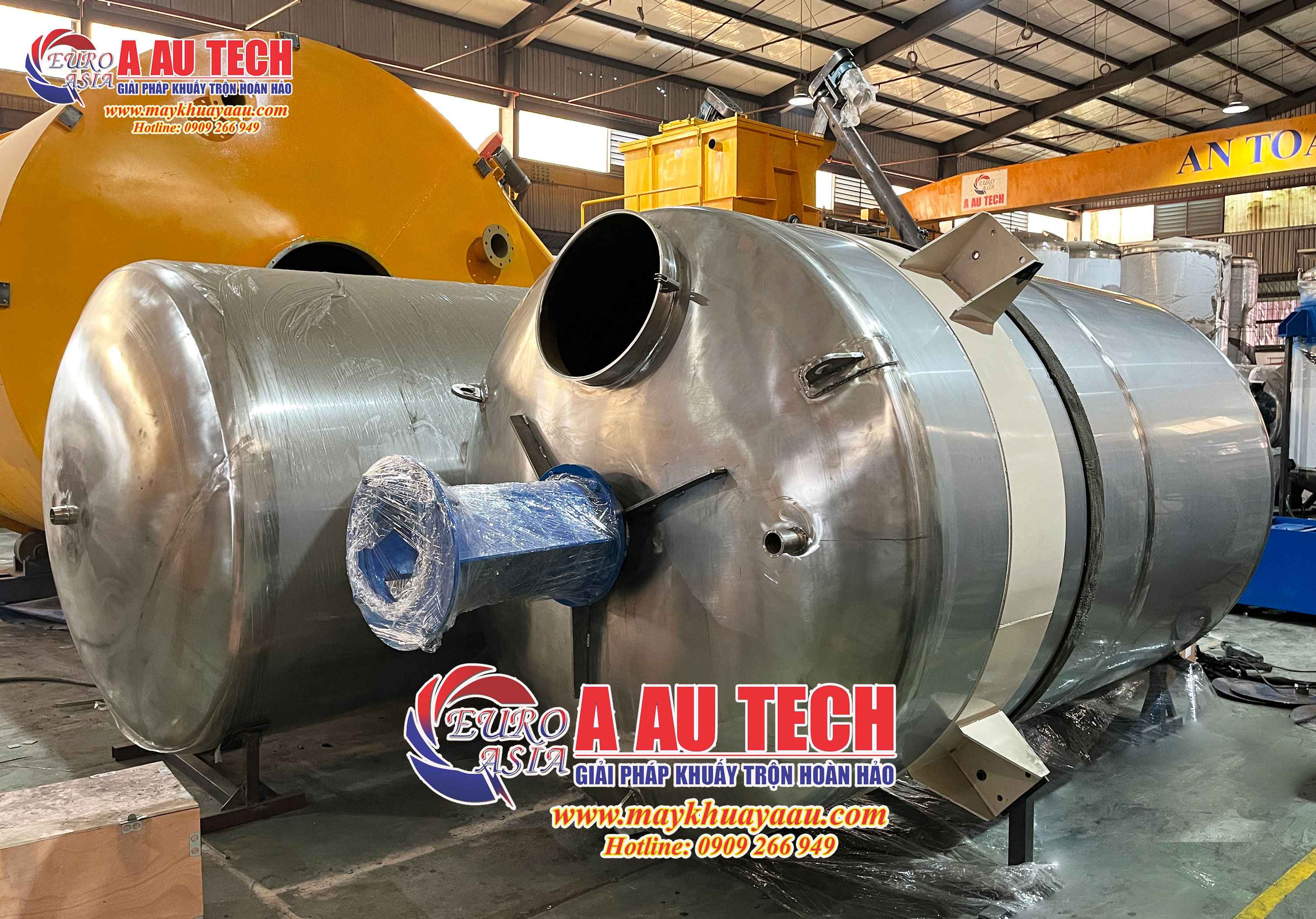 Bồn khuấy sơn công nghiệp