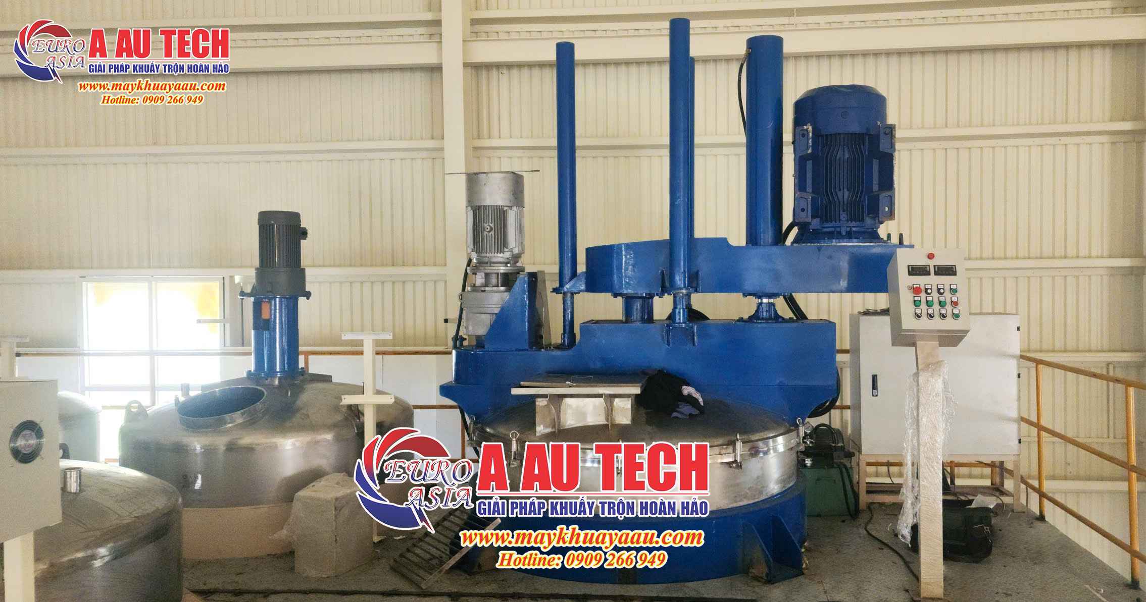 Bồn khuấy sơn công nghiệp 