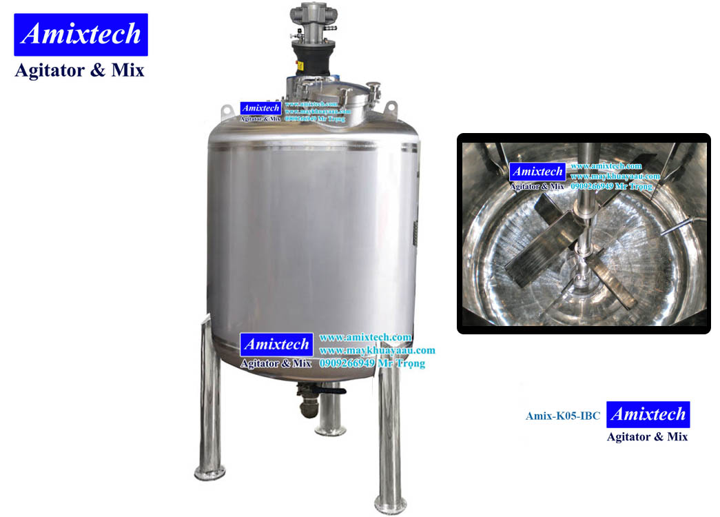 Bồn khuấy khí nén 100-200 lít