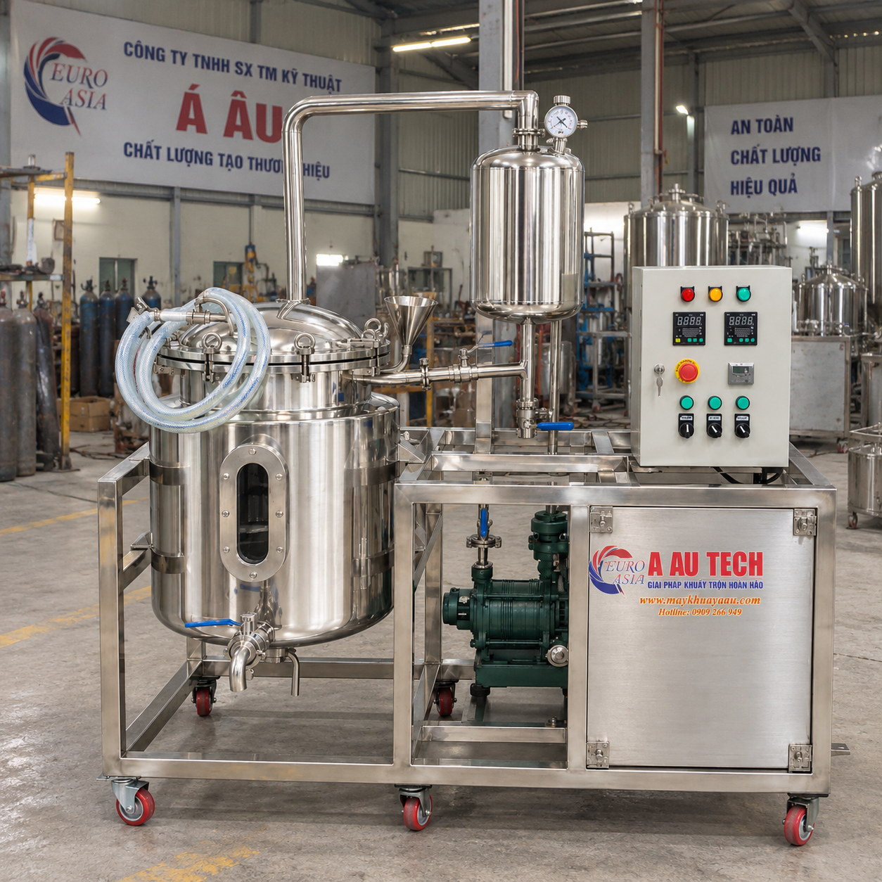 Bồn chưng cất á âu