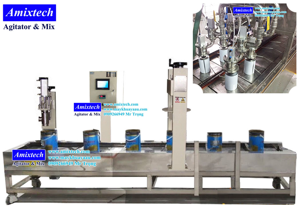 Máy Chiết Rót Tự Động 1-5 Lít