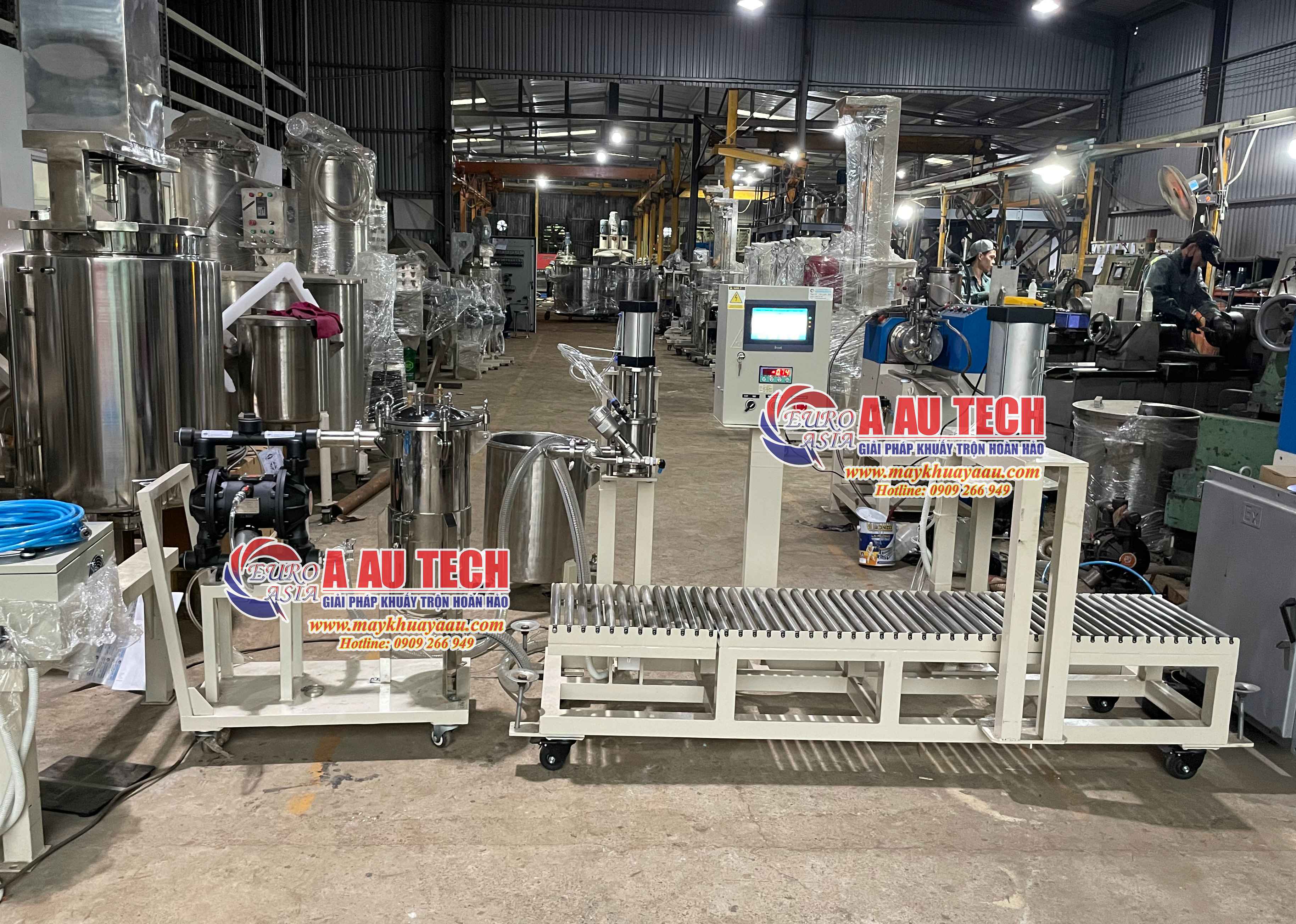 Máy Chiết Rót Tự Động 1-5 Lít