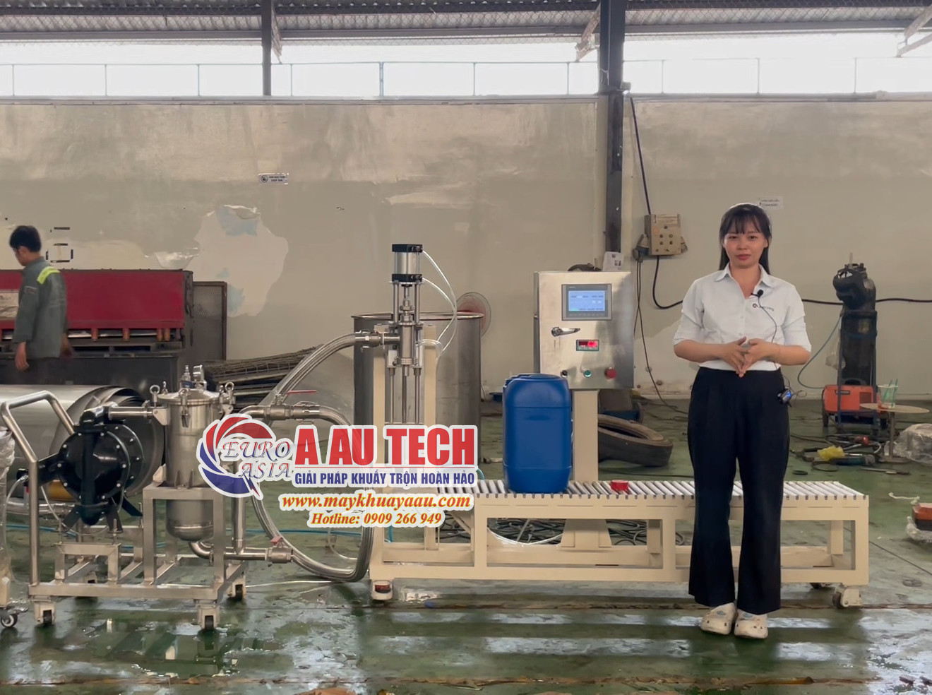 Máy chiết can nhựa 20 lít 
