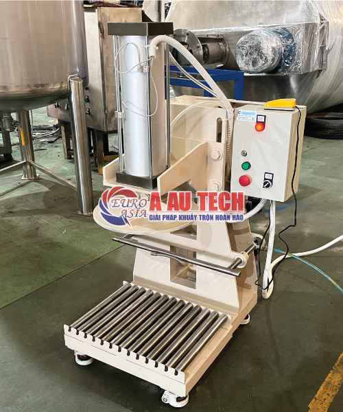 Máy đóng nắp thùng 5 lít, 18 lít