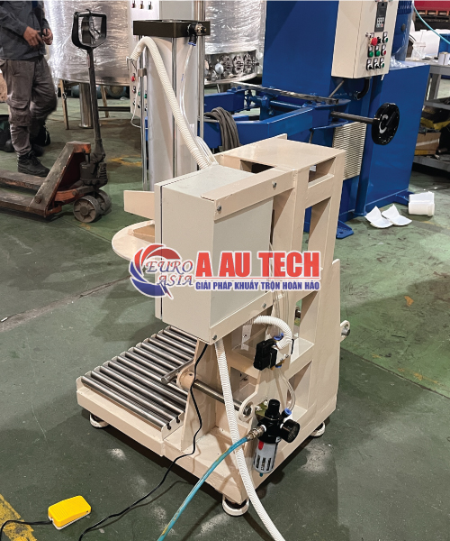 Máy đóng nắp thùng 5 lít, 18 lít