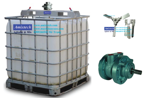 Máy khuấy thùng 1000 lít 
