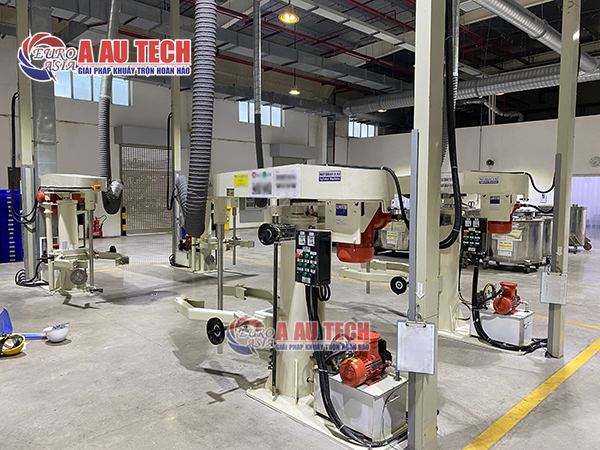 máy khuấy sơn dầu phòng nổ