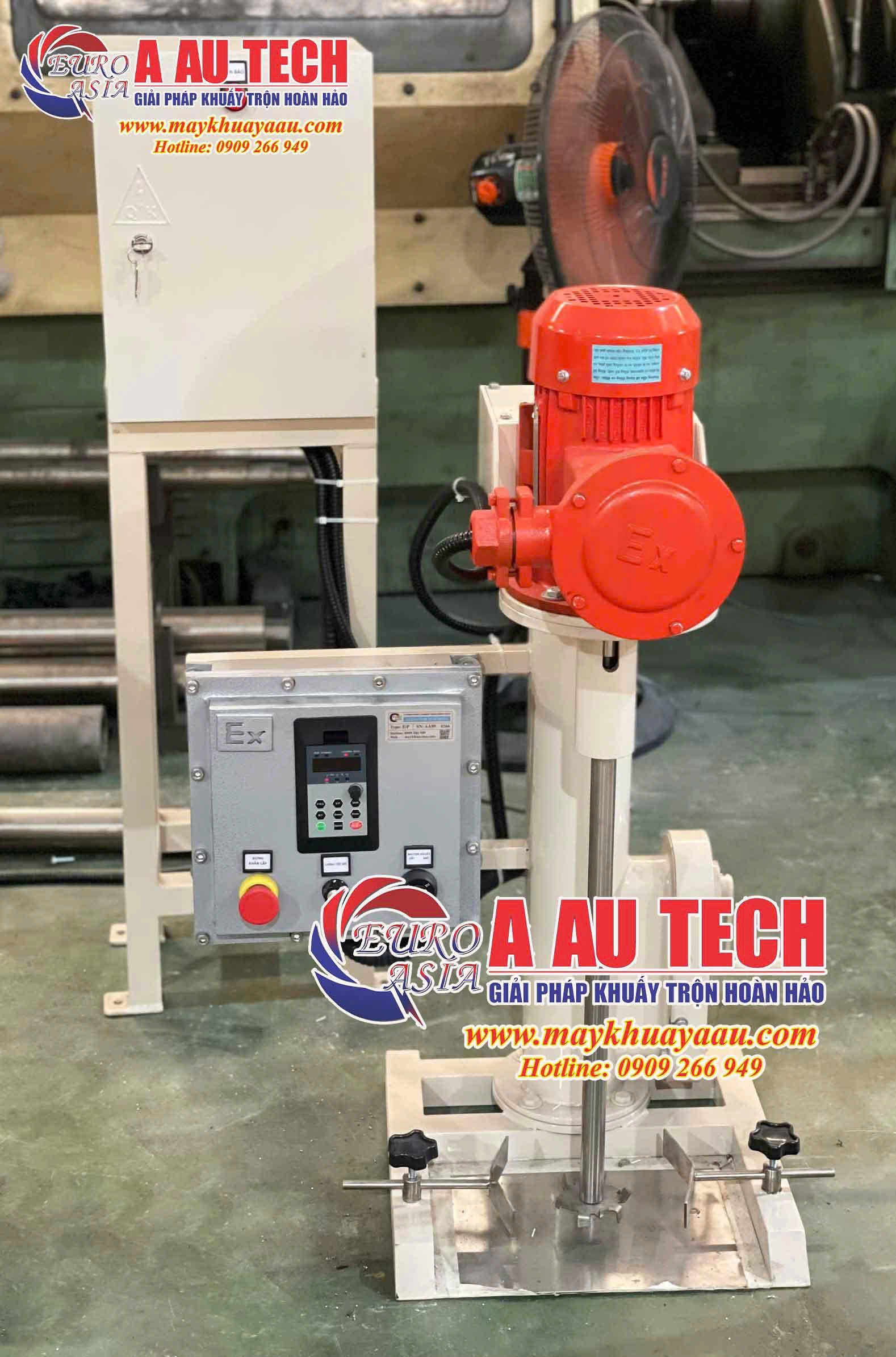 Những ưu điểm nổi bật của máy khuấy sơn thí nghiệm phòng nổ