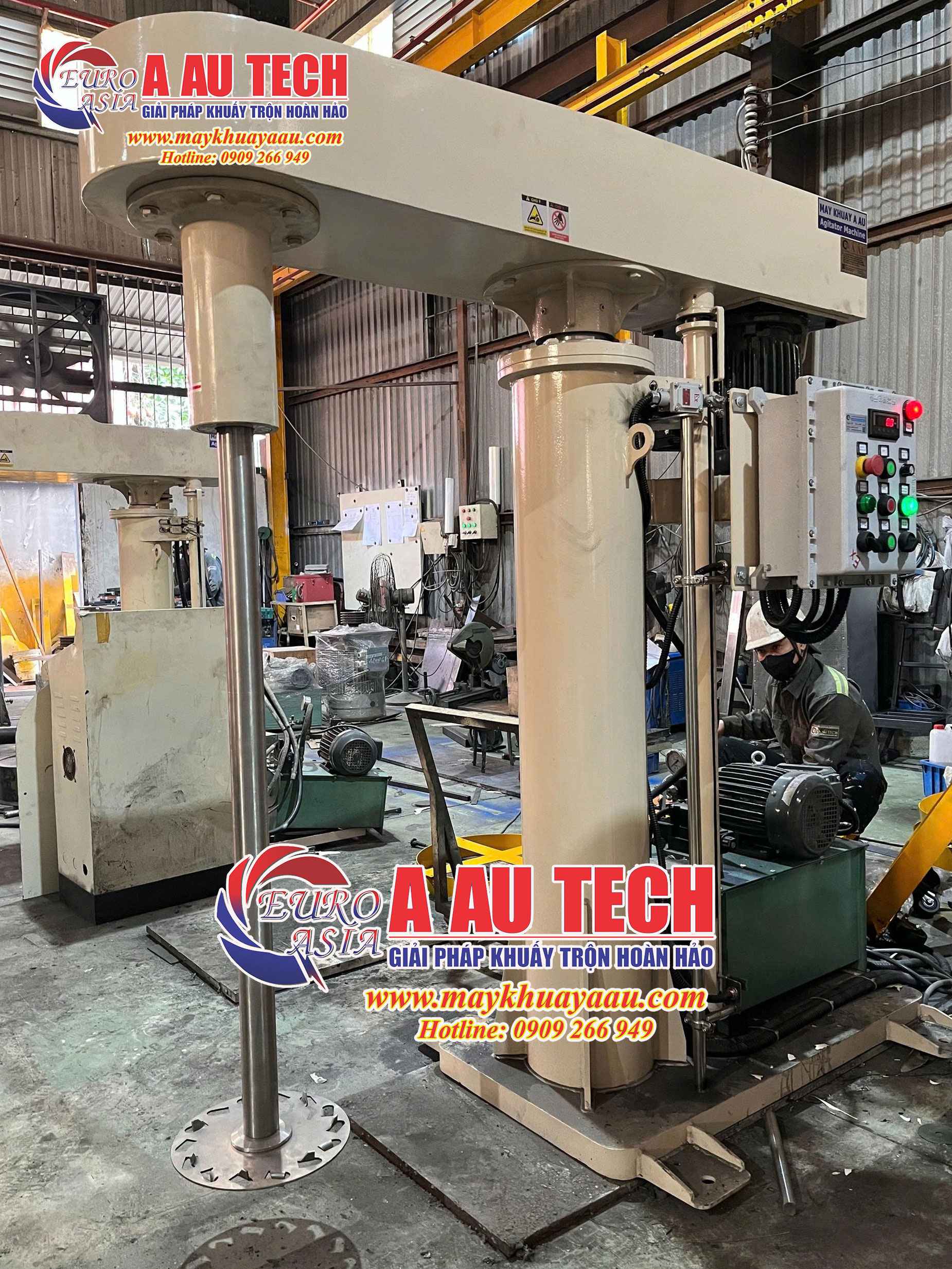 Máy khuấy phòng nổ 10HP