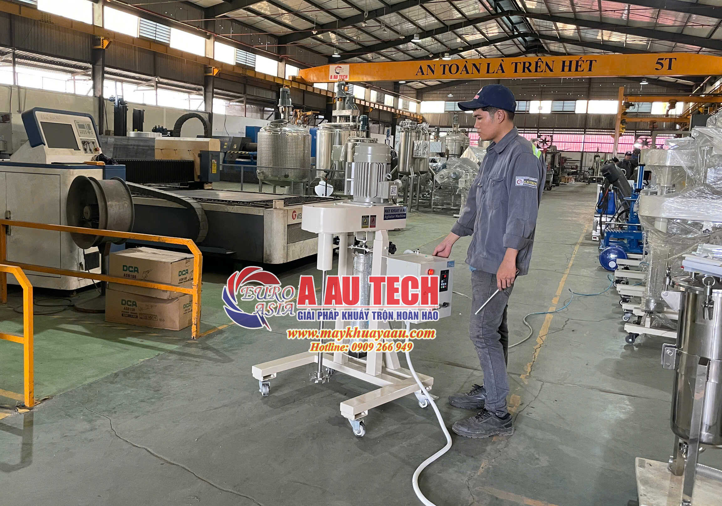 Máy trộn keo 50-100kg