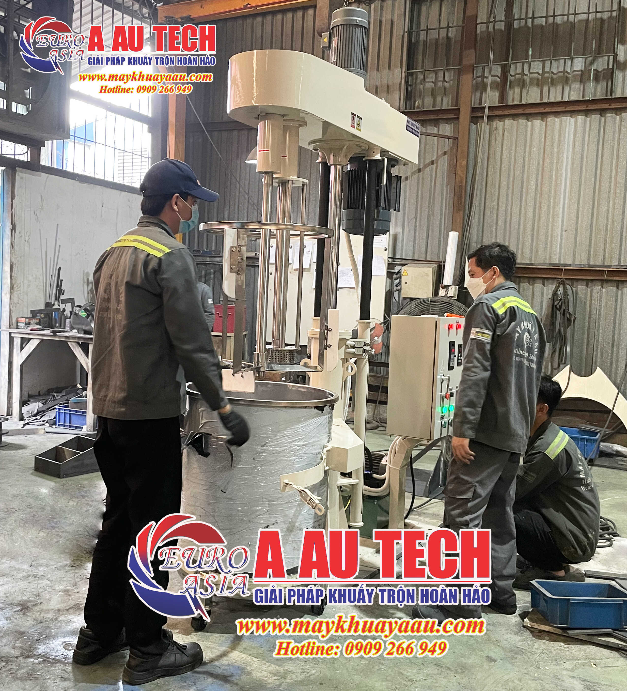 Máy khuấy Á Âu
