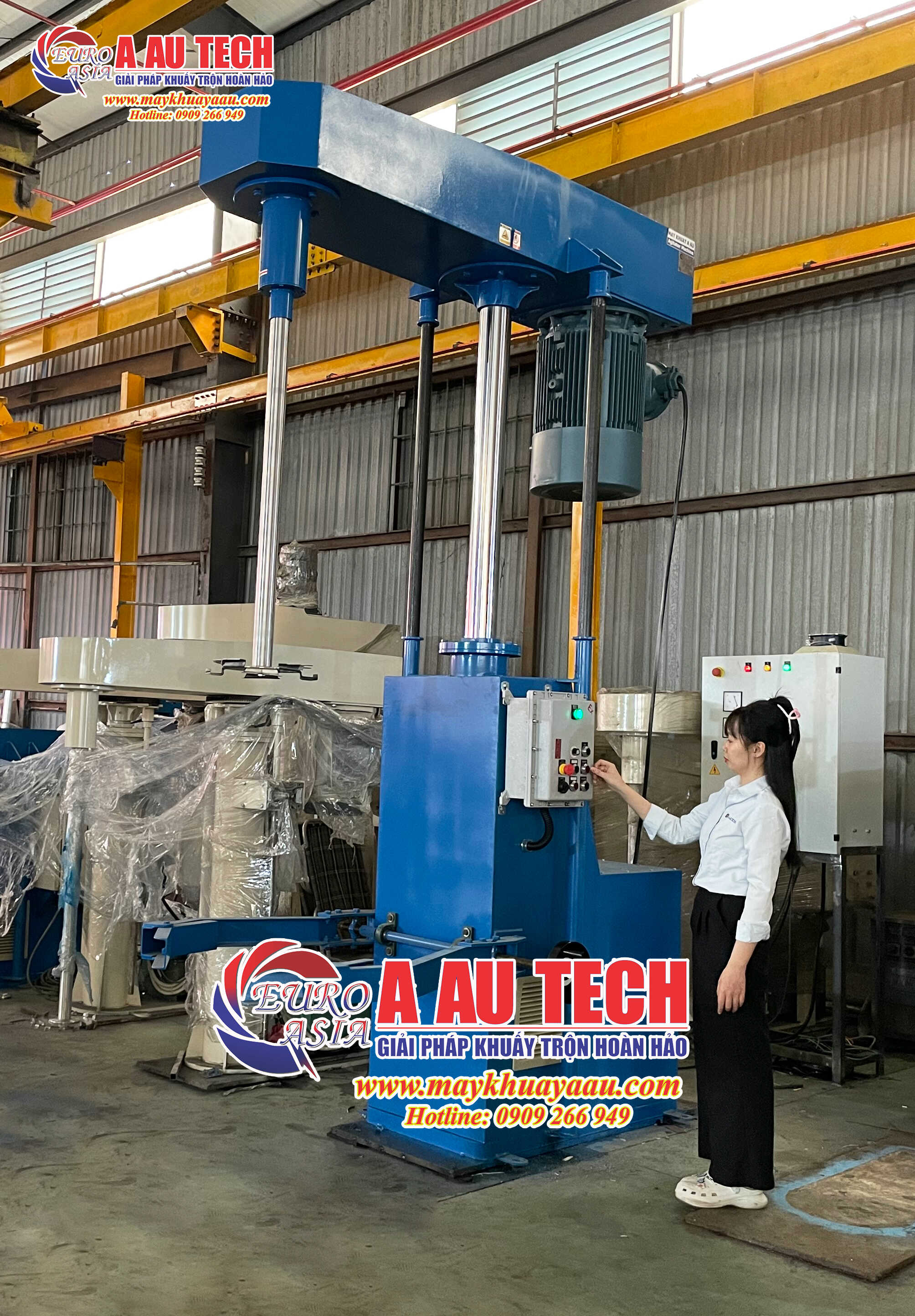 Máy khuấy điện 1000 lít