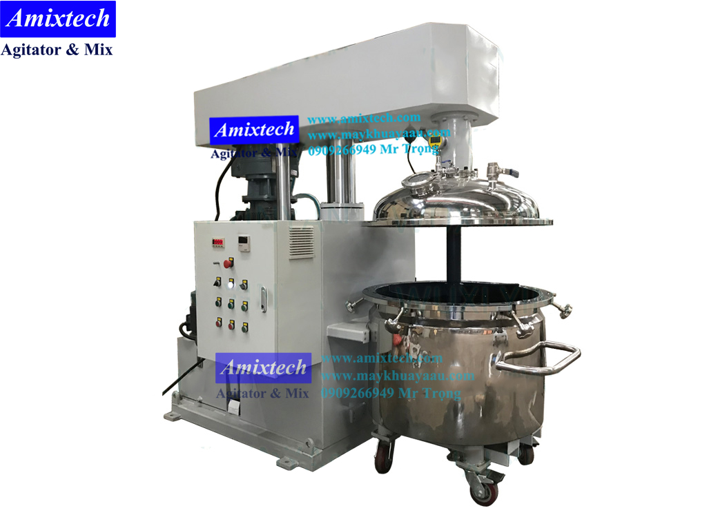 Máy trộn dung dịch hút chân không