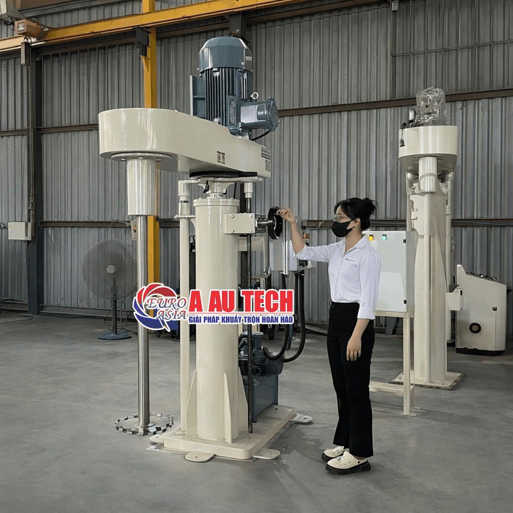 máy khuấy tốc độ cao hệ xoay
