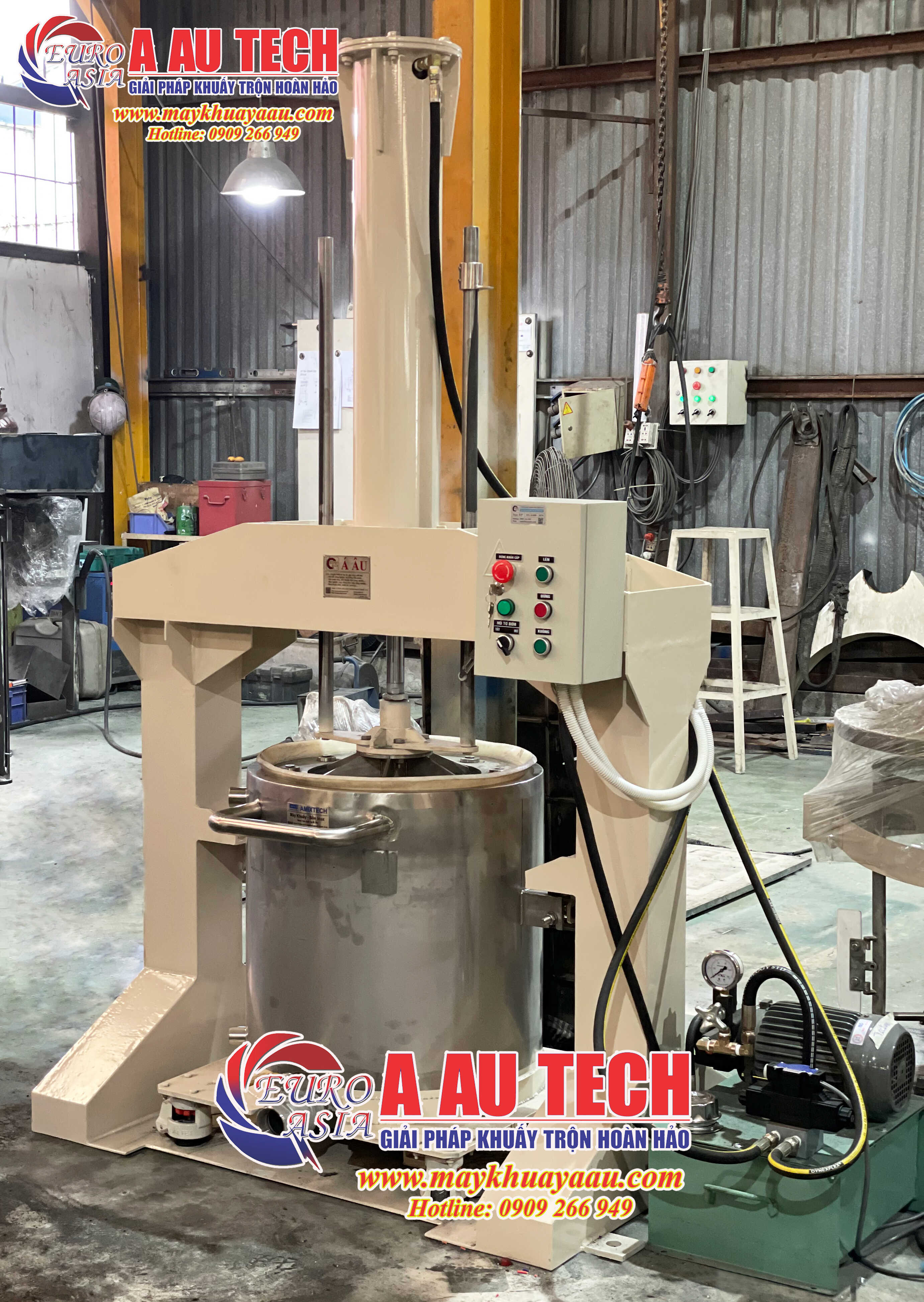 Máy ép lấy liệu dung dịch đặc