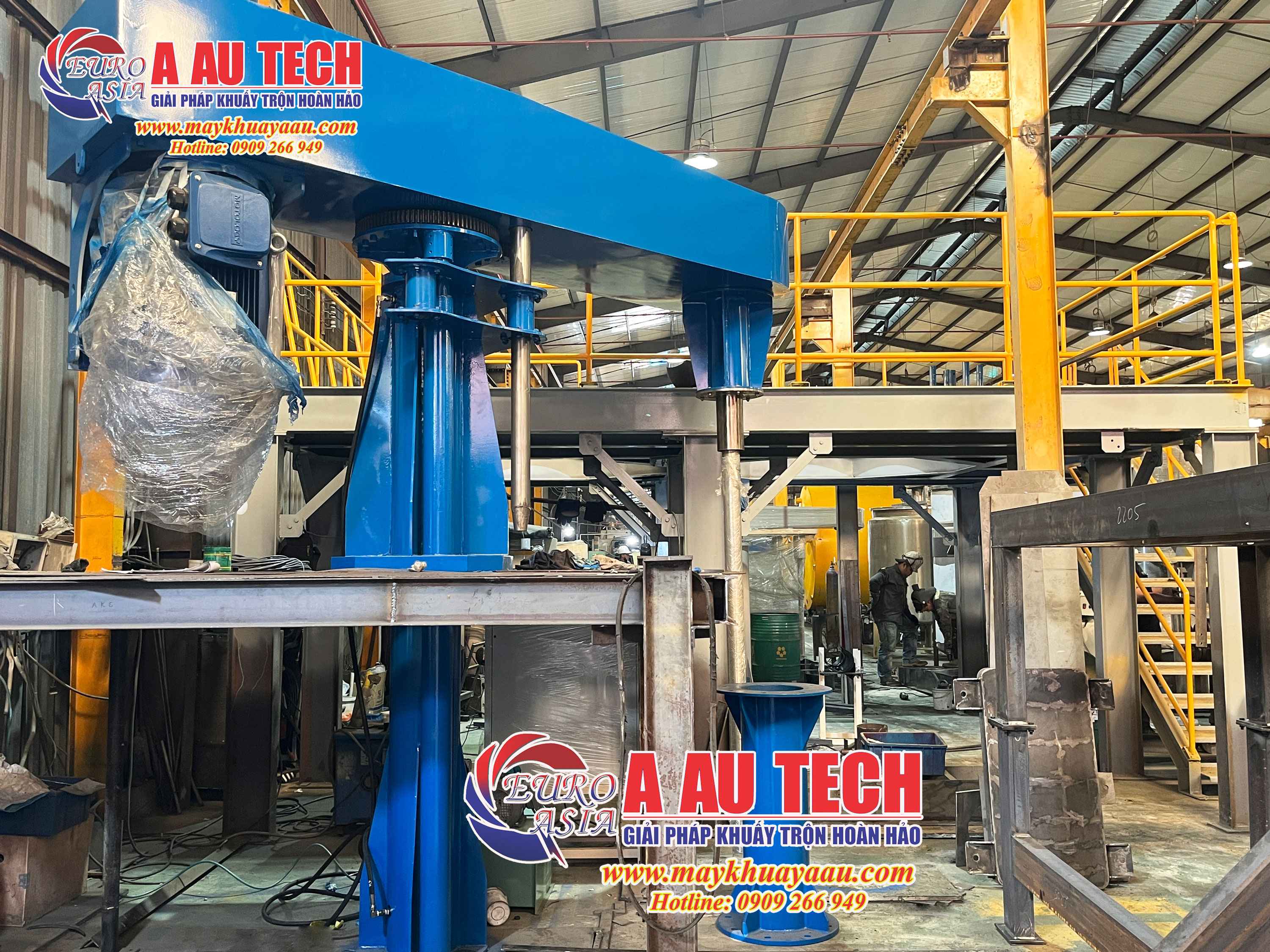 Máy khuấy sơn 215HP