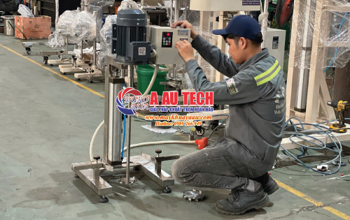 Máy khuấy 20 lít nâng khí 