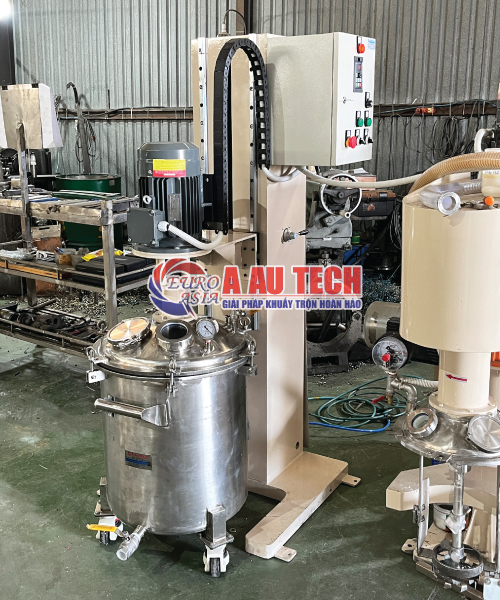 Máy khuấy sơn khử bọt chân không