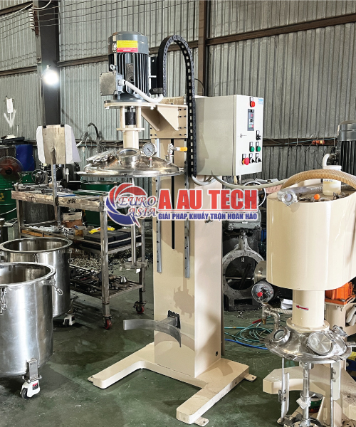 Máy khuấy sơn khử bọt chân không
