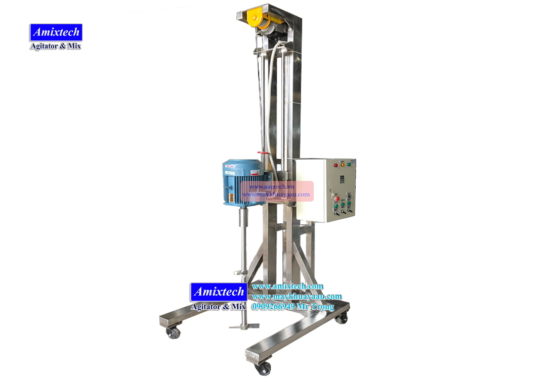 Máy khuấy khung inox