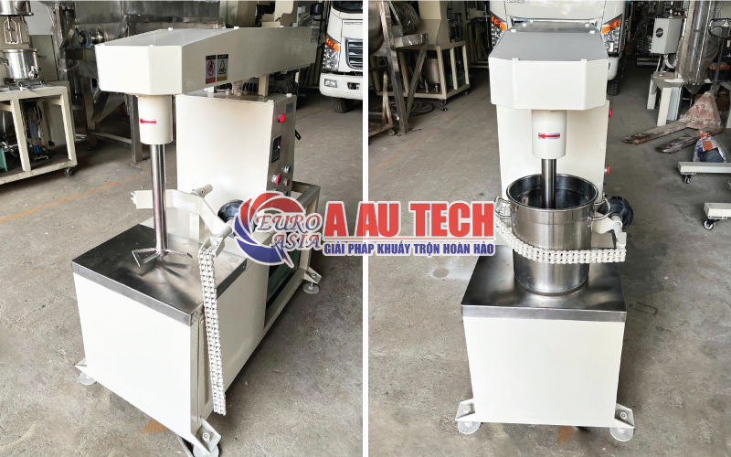 Máy khuấy thí nghiệm nâng hạ thủy lực