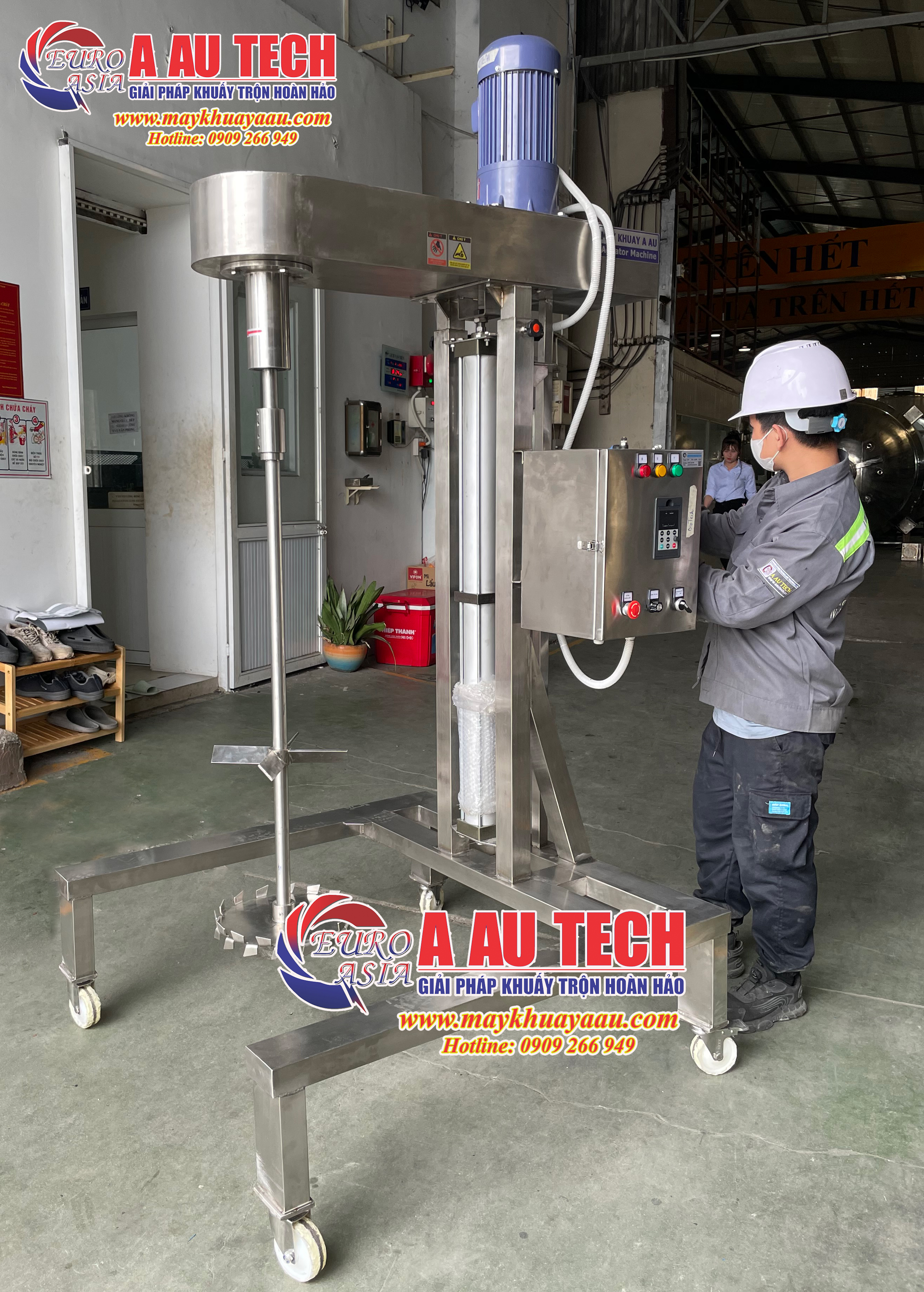 Máy khuấy nước rửa chén