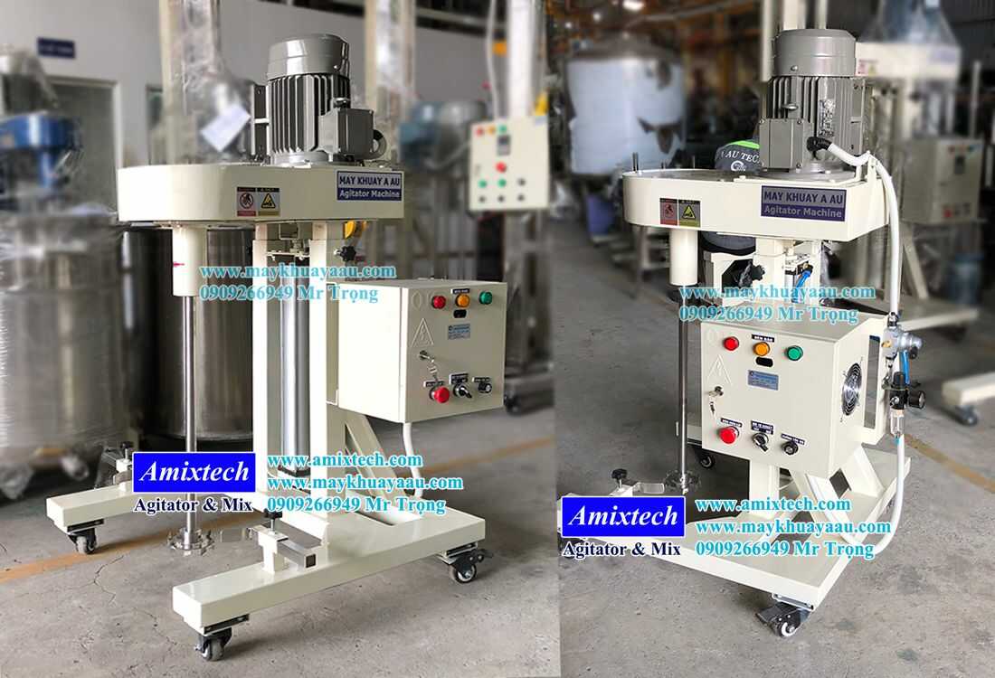 máy khuấy phân tán sơn 50 lít