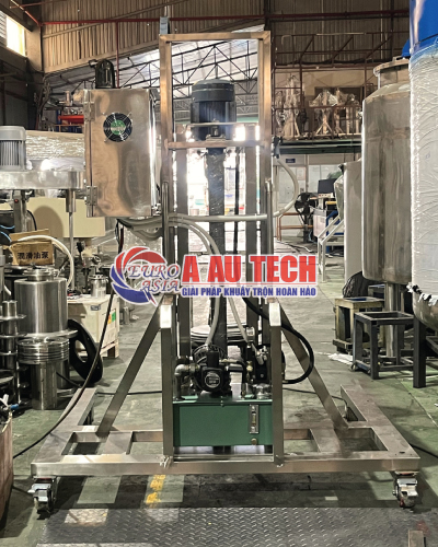 Máy khuấy thùng IBC theo yêu cầu 