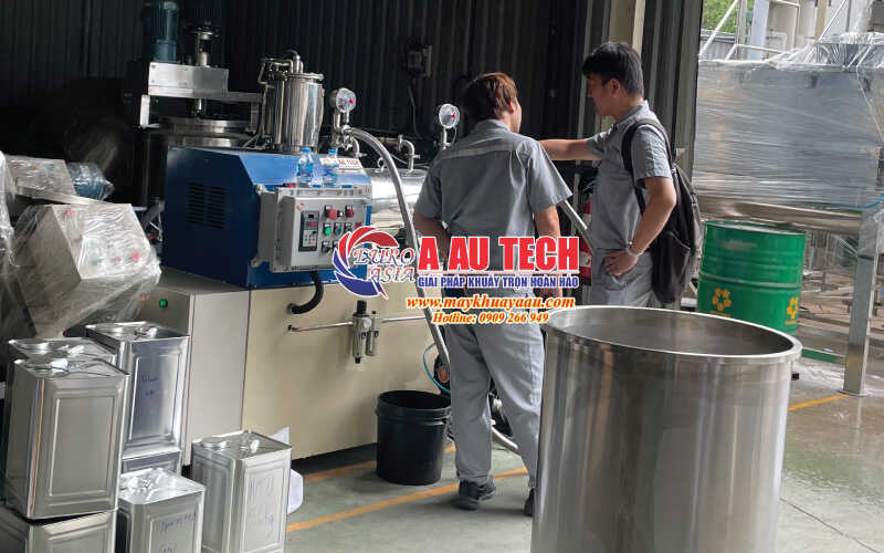 Á Âu sản xuất máy nghiền sơn uy tín