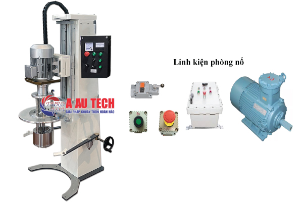 Máy nghiền rổ thí nghiệm phòng nổ